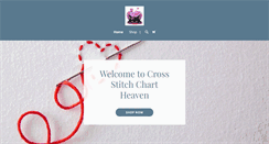 Desktop Screenshot of crossstitchchartheaven.co.uk